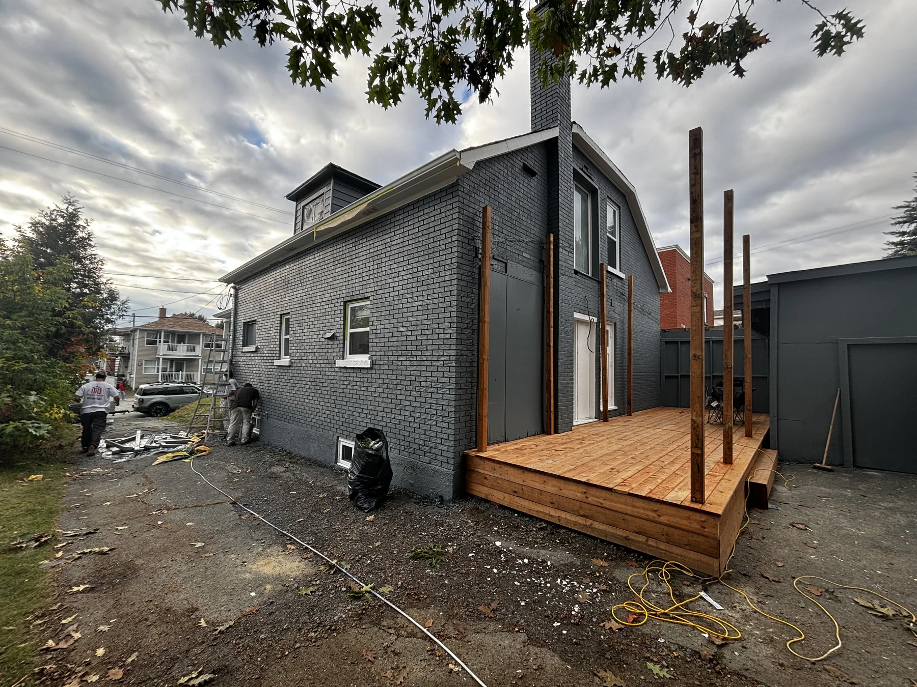 Brick Exterior Transformation by GOPAINT